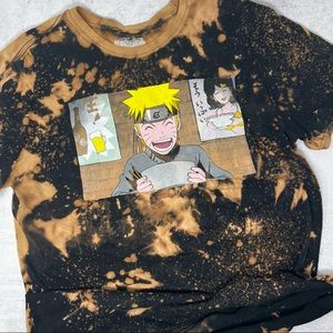 Naruto Bleach Dye Graphic Tee Size L